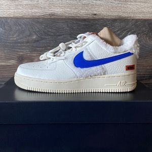 BRAND NEW IN BOX Nike Air Force 1 ‘07 Sherpa Sneakers